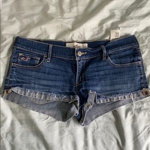 Hollister Denim Short Shorts